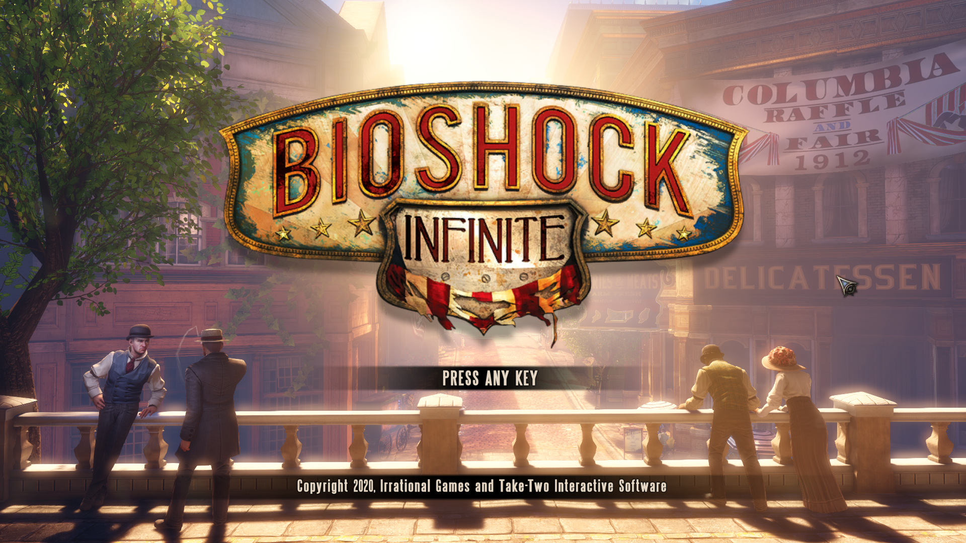 Bioshock Infinite Title Screen